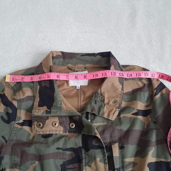 Madewell Women's Size XL Camo Dispatch Canvas Military Jacket - Picture 11 of 14